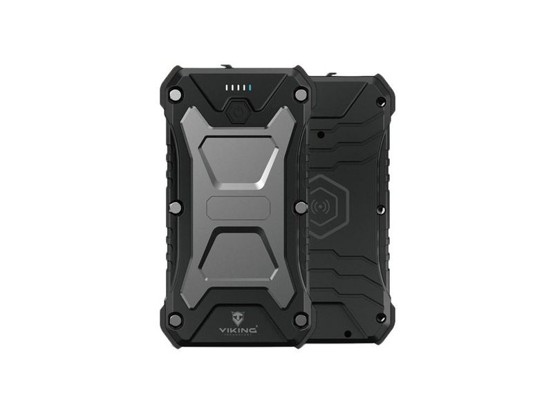 Outdoorová powerbanka Viking SKADI I/Output:1xUSB-A,1xUSB-C/Wireless charge 15W max/10000mAh