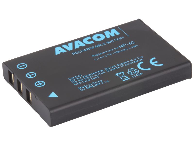 AVACOM baterie pro Fujifilm NP-60 Li-Ion 3.7V 1180mAh 4.4Wh