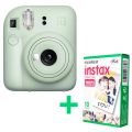 FujiFilm Instax Mini 12, Mint Green + 10 fotek