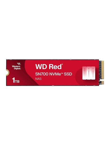 QNAP WD, SSD, Red SN700, PCIe NVMe Gen3, M.2 2280, 1TB, WDS100T1R0C