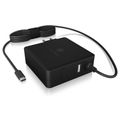 RAIDSONIC ICY BOX, Adaptér pro notebooky 90W USB C