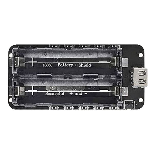 Nabíječka baterií-powerbanka, modul V8 pro ESP32, ESP8266 pro 2x Li-Ion 18650