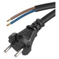 Flexo šňůra gumová 2x1,0mm2 3m černá EMOS S03030