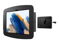 Compulocks Galaxy Tab A8 10.5" Space Enclosure Wall Mount Plus Hub - Škrín - pro tablet - plus hub - cerná - montáž na stenu - pro Samsung Galaxy Tab A8