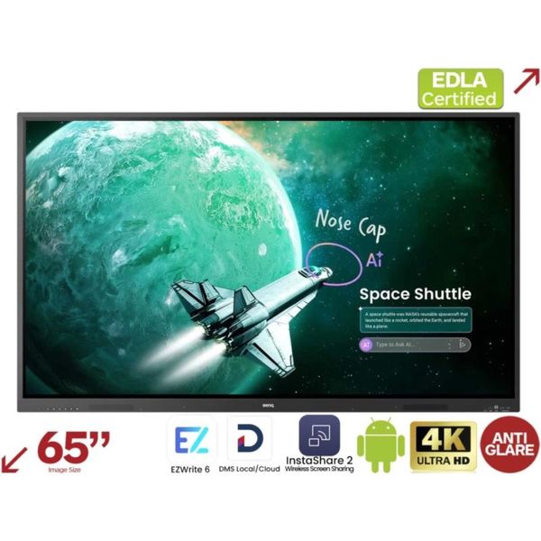 BENQ RE6505A, LED Panel 65" 4K UHD, dotykový