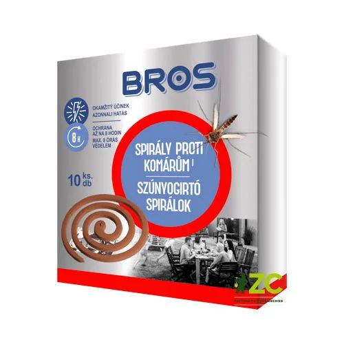 Špirály proti létajícímu hmyzu BROS 10ks
