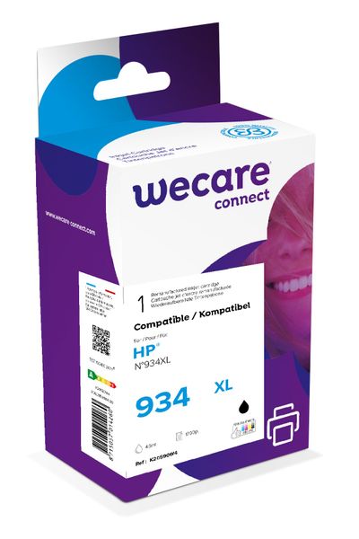 WECARE ARMOR ink kompatibilní s HP C2P23AE, černá/black