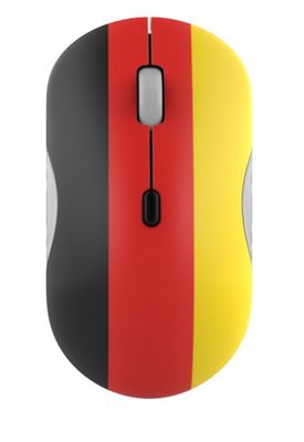 Lenovo 350 Fan edition - Německo/Kancelářská/Optická/1 600 DPI/Bezdrátové Bluetooth/Černá