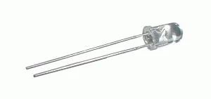 LED 5mm žlutá 1200mcd/120° čirá