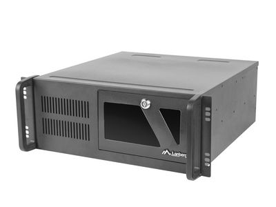 Lanberg serverové šasi pro montáž do racku atx 450/10 19"/4u