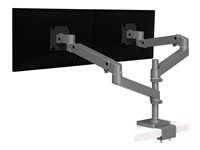 Lx Pro Arm C Clamp Dual Display Stack
