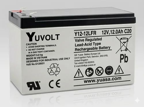 Yuasa YUVOLT Y12-12FR F2 VdS (12V; 12Ah)