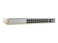 Přepínač - L3 - řízený - 28 x Gigabit SFP - desktop, Lze montovat do rozvaděče, pro připevnění na zeď