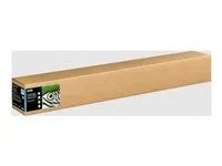 Bavlna - hladký matný - 490 mikronů - bílá (natural white) - Role 111,8 cm x 15 m) - 300 g/m² - 1 role pouzdro - bavlněný papír