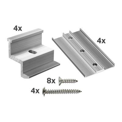 Držák k solárním vanám pro panely š. 1038 mm, tloušťka 30 mm