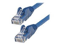 Category 6 - 24AWG - Patch kabel - RJ-45 (M) do RJ-45 (M) - 10 m - 6 mm - UTP - CAT 6 - provedení bez hrbolků - modrá