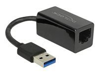 Síťový adaptér - USB 3.1 Gen 1 - Gigabit Ethernet x 1 - černá