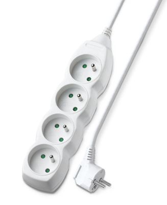 Prodlužovací kabel 4 zásuvky 2m GETI GEC42