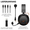 BEYERDYNAMIC MMX 150, bezdrátová herní sluchátka, černá
