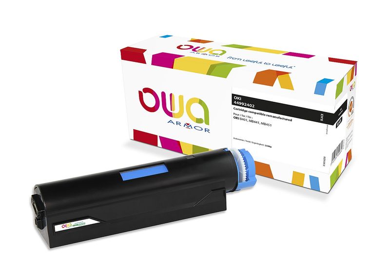 OWA Armor toner kompatibilní s OKI B401, MB441, MB451, 44992402, 2500str, černá/black