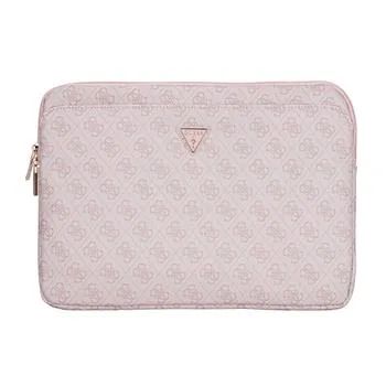 Guess PU 4G Triangle Logo Obal pro Notebook 14" Pink