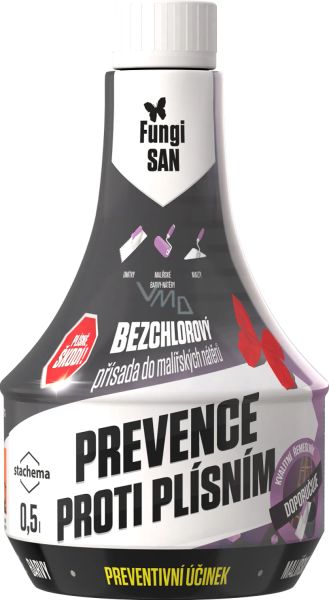 Stachema Fungisan bezchlorová přísada do malířských nátěrů proti plísním, 500 ml