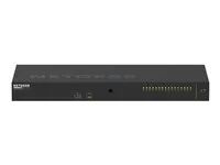 Přepínač - L3 - řízený - 16 x 10 gigabitů SFP+ - proudění vzduchu ze strany na stranu - Lze montovat do rozvaděče