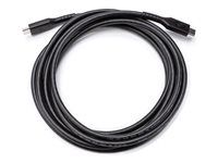 USB kabel - USB-C (M) do USB-C (M) - USB 3.2 Gen 1 - 2.7 m - pasivní, USB Power Delivery (60W), podpora režimu DP Alt