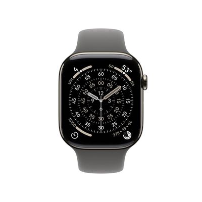 Apple Watch S11 Cell/42/Sport Band/Stone Grey