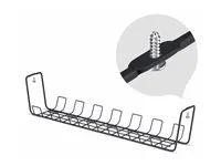 Under Desk Cable Management Tray Black - S1MB-DESK-CABLE-TRAY