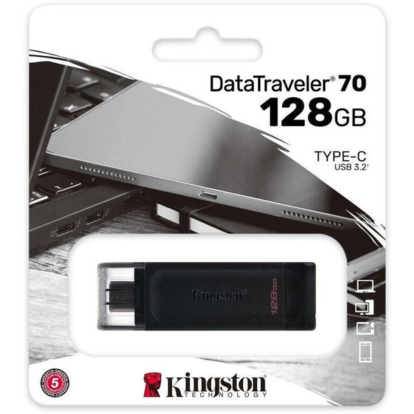 KINGSTON DataTraveler 70 USB-C 3.2 Gen1, 128GB