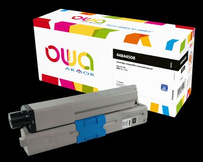 OWA Armor toner kompatibilní s OKI 44844508, 10000st, černá/black