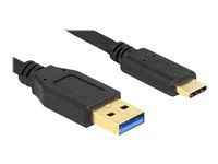 USB kabel - USB typ A (M) do USB-C (M) - USB 3.2 Gen 1 - 2 m - černá