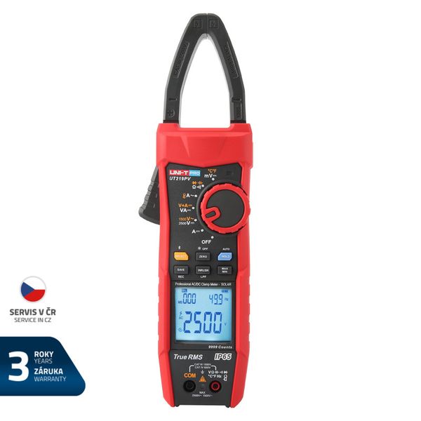 Multimetr UNI-T UT219PV klešťový