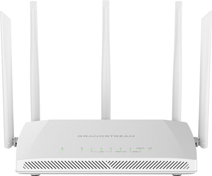 Grandstream GWN7062M Wi-Fi 6 router, 1× 2.5G Combo SFP/RJ45 WAN, 1× 1G WAN/LAN, 1× 2.5G LAN,2× 1G LA