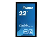 LED monitor - 22" (21.5" zobrazitelný) - open frame - dotykový displej - 1920 x 1080 Full HD (1080p) @ 60 Hz - IPS - 350 cd/m² - 1000:1 - 8 ms - HDMI, VGA, DisplayPort - černá