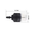 Autožárovka LED T20 (7443) 12V CARCLEVER 16LED 2835SMD oranžová 2ks