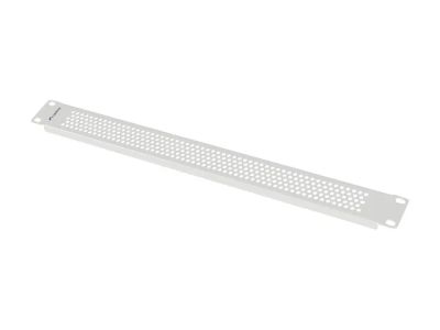19" Zaslepovací panel 1U mesh grey lanberg