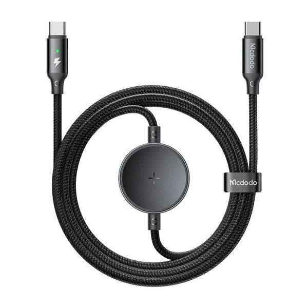 Kabel MCDODO CA-4170 USB-C 1,5m Black + nabíječka na Samsung Watch