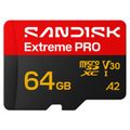SanDisk Extreme PRO SDXC 64GB 200MB/s V30 + adaptér