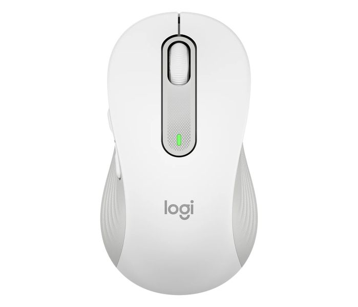 Logitech M650M/Kancelářská/Laserová/Bezdrátová USB + Bluetooth/Bílá