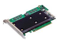 Řadič úložiště (RAID) - 16 Kanál - SATA 6Gb/s / SAS 24Gb/s / PCIe 4.0 (NVMe) - RAID 0, 1, 10, 5, 50, 6, 60 - PCIe 4.0 x16