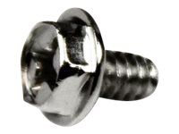 Screw kit - silver - 0.2 in (pack of 50) - SCREW6_32 - Sada šroubů - stříbrná - 0.6 cm (balení 50) - pro P/N: PCSCREWKIT