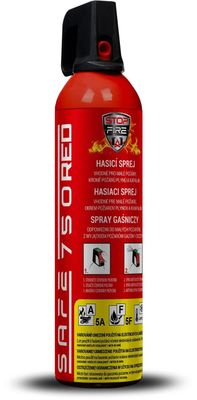Hasicí sprej SAFE 750 RED 750ml pěnový