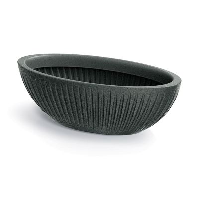 Květináč LATIA OVAL antracit 58cm
