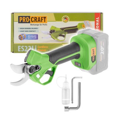 AKU zahradní nůžky PROCRAFT ES22Libb