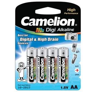 CAMELION Baterie alkalické DIGI AA 4ks LR06