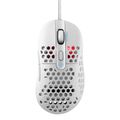 DELTACO GAM-106-W GAMING WM85, Myš, USB, bílá