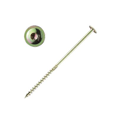 Konstrukční šroub s talířovou hlavou Torx T30 6x160 mm 100 ks