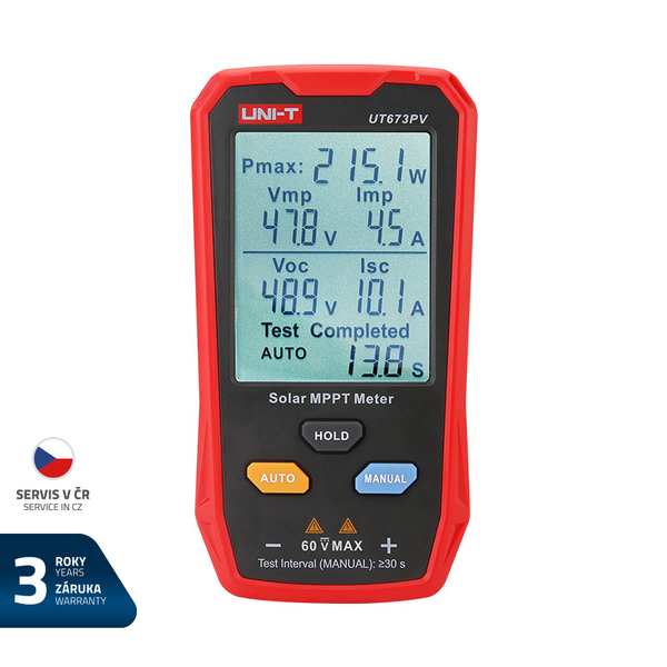 Multimetr UNI-T  UT673PV Solar MPPT